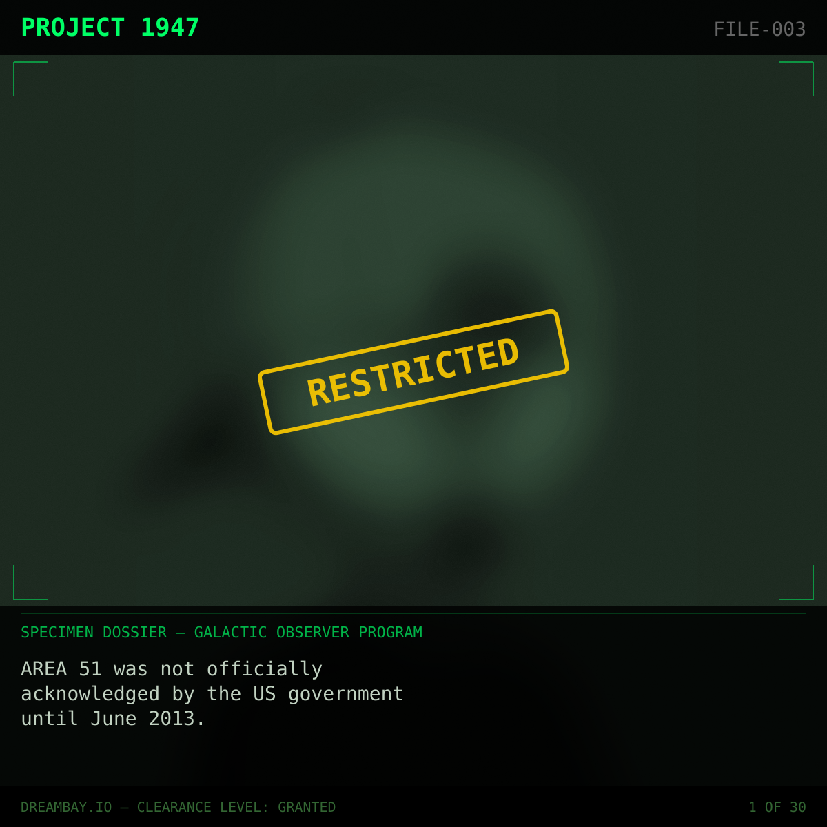 Dossier #3